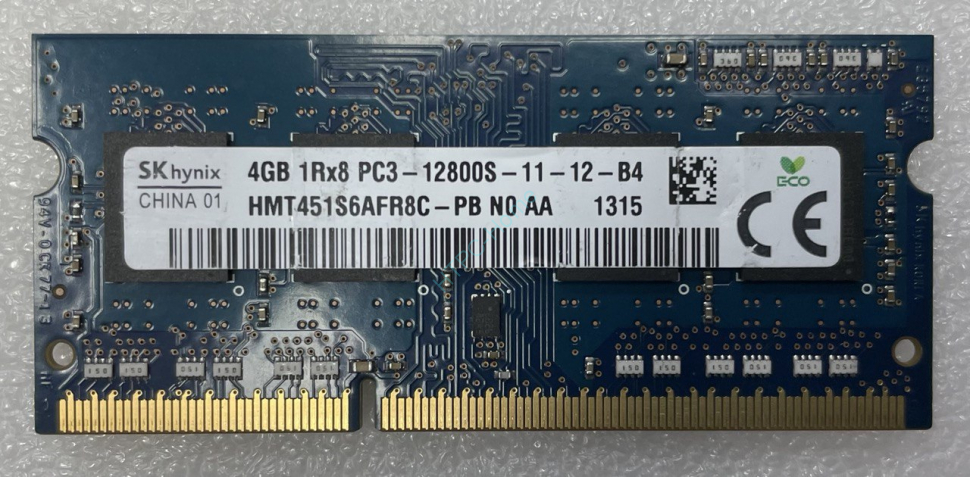Оперативная память 4Gb Hynix HMT451S6AFR8C-PB DDR3 1600 SO-DIMM фото 1 — HTPC-Home.ru
