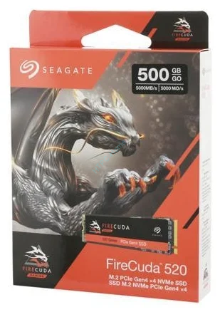 Твердотельный накопитель 500GB Seagate FireCuda 520 ZP500GM3A002 фото 1 — HTPC-Home.ru
