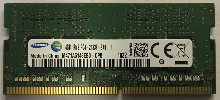 Оперативная память 4Gb Samsung M471A5143EB0-CPB DDR4 2133 SODIMM фото 1 — HTPC-Home.ru