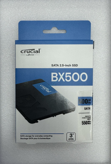 Твердотельный накопитель 500Gb Crucial CT500BX500SSD1 2.5' — HTPC-Home.ru