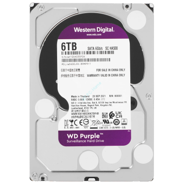 Жесткий диск 6Tb Western Digital Purple WD60EJRX 3.5" 5400rpm 64Mb  &mdash; HTPC-Home.ru
