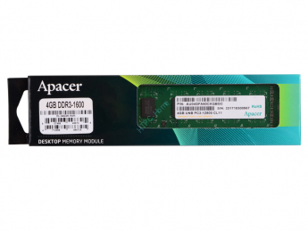 Оперативная память 4Gb Apacer DDR3 AU04GFA60CAQBGC DDR3 1600 DIMM 16chip