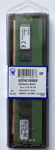Оперативная память 8Gb Kingston KCP421NS8/8 DDR4 2133 DIMM  