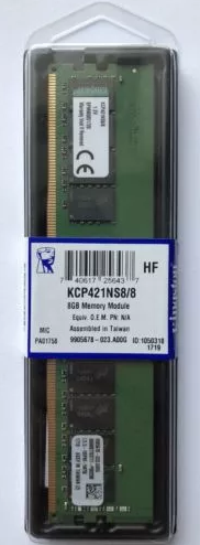 Оперативная память 8Gb Kingston KCP421NS8/8 DDR4 2133 DIMM   фото 1 — HTPC-Home.ru
