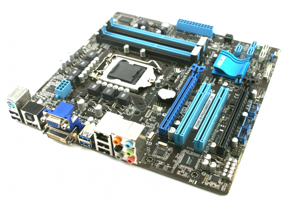 Материнская плата ASUS P8H67-M Pro rev3.0 (OEM) LGA1155 2xPCI-E+Dsub ...