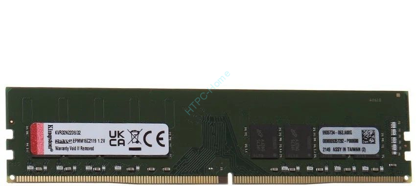 Оперативная память 32GB Kingston KVR29N21D8/32 DDR4 2933 DIMM  фото 1 &mdash; HTPC-Home.ru