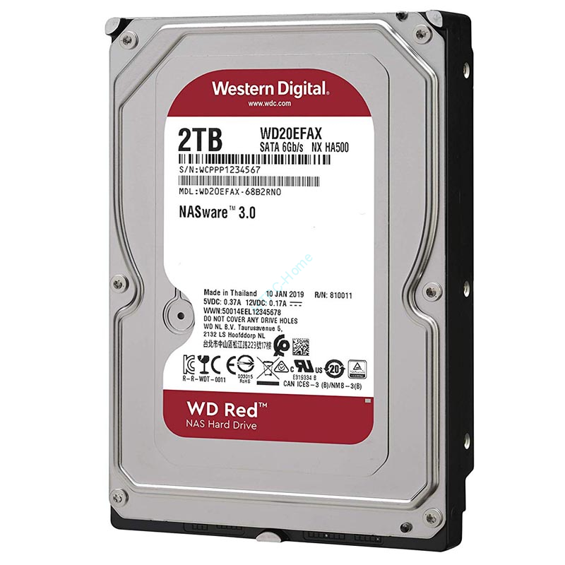 Жесткий диск 2Tb Western Digital Red WD20EFAX фото 1 — HTPC-Home.ru
