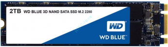 Твердотельный накопитель 2Tb SSD Western Digital Blue WDS200T2B0B M.2 2280