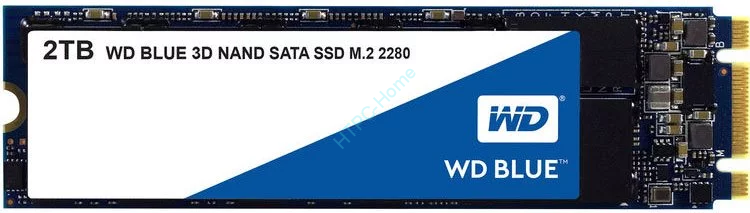 Твердотельный накопитель 2Tb SSD Western Digital Blue WDS200T2B0B M.2 2280 фото 1 — HTPC-Home.ru