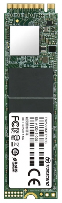 Твердотельный накопитель Transcend 256 GB TS256GMTE110S PCI-E