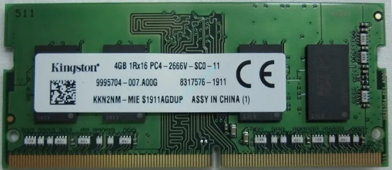 Оперативная память 4Gb Kingston KKN2NM-MIE DDR4 2666 SODIMM фото 1 — HTPC-Home.ru