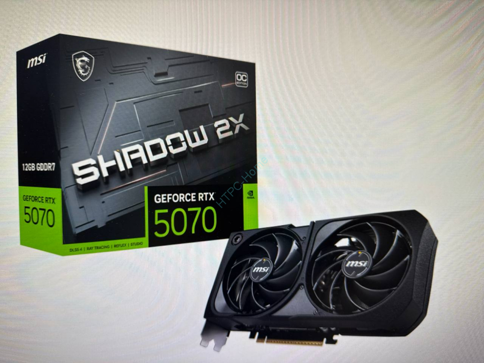 Видеокарта RTX5070 12Gb MSI SHADOW 2X OC фото 1 — HTPC-Home.ru
