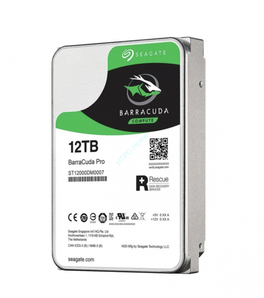 Жесткий диск 12Tb Seagate BarraCuda Pro ST12000DM0007 фото 1 — HTPC-Home.ru