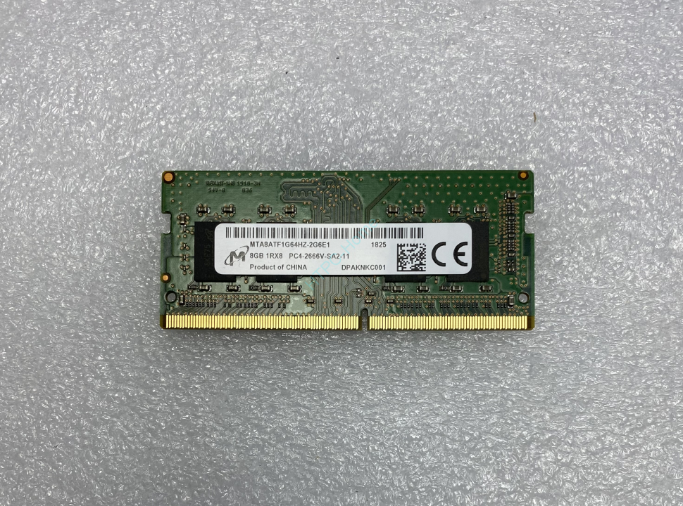 Оперативная память 8Gb Micron MTA8ATF1G64HZ-2G6E1 DDR4 2666 SODIMM фото 1 — HTPC-Home.ru