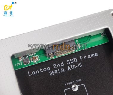 Оптибей для твердотельного накопителя Time In Top Tech. M.2 (NGFF) SSD в SATA отсек оптического привода ноутбука (12.7mm, TITH22A) — HTPC-Home.ru