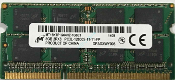 Оперативная память 8Gb Micron MT16KTF1G64HZ-1G6E1 DDR3L 1600 SODIMM 