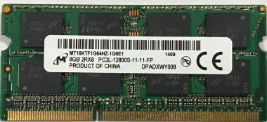 Оперативная память 8Gb Micron MT16KTF1G64HZ-1G6E1 DDR3L 1600 SODIMM  — HTPC-Home.ru