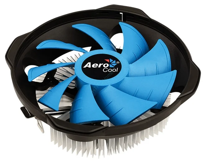 Aerocool BAS AUG (4пин, 775 / 1155 / AM4-FM1, 14.8-26.3дБ, 1000-2000об / мин, Al+Cu) фото 1 — HTPC-Home.ru