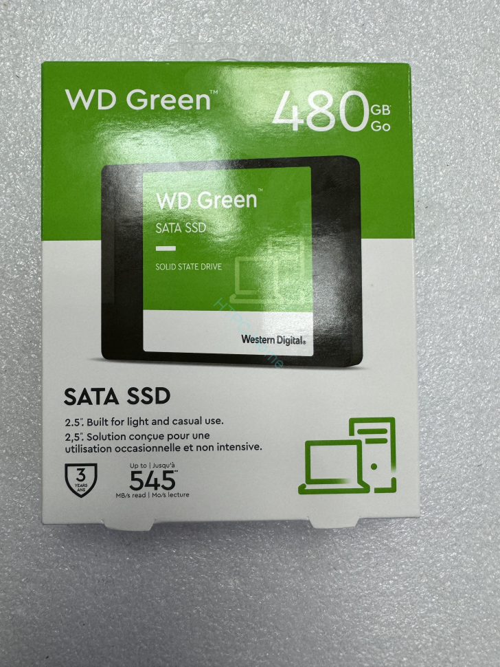 480Gb WD Green WDS480G3G0A 2.5 3D TLC 3 500 HTPC Home.ru