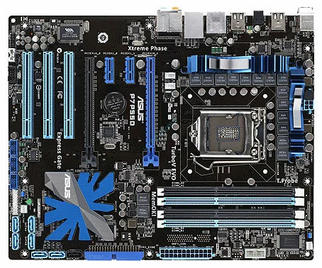 Материнская плата ASUS P7P55D фото 1 — HTPC-Home.ru