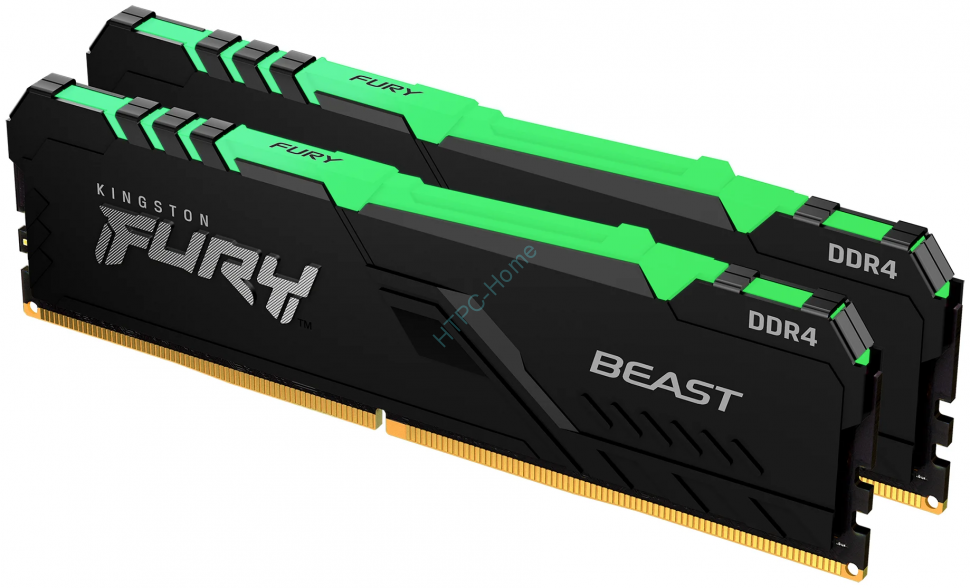 Оперативная память 16Gbx2 Kingston KF436C18BBAK2/32 FURY Beast RGB DDR4 3600 DIMM CL18  фото 1 — HTPC-Home.ru