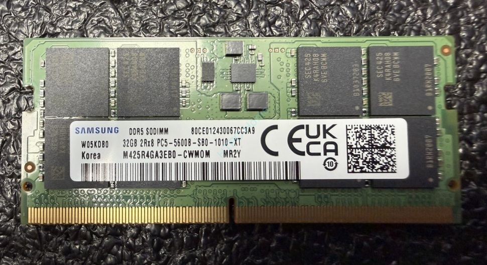 32Gb Samsung SODDR5 PC5-5600 M425R4GA3EB0-CWMOM фото 1 &mdash; HTPC-Home.ru