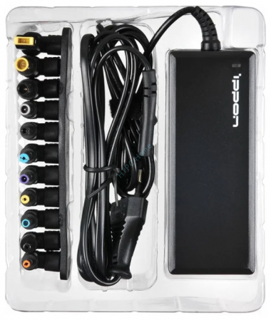 Блок питания Ippon E90 блок питания (18.5-20V, 90W) +11 сменных разъёмов — HTPC-Home.ru