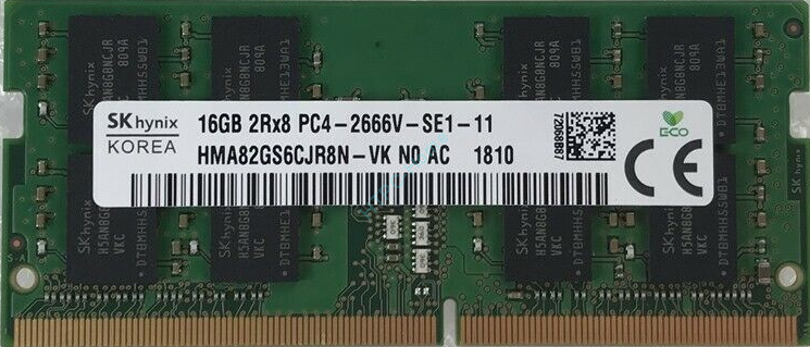 Оперативная память 16Gb HYNIX HMA82GS6CJR8N-VK DDR4 2666 SODIMM фото 1 — HTPC-Home.ru