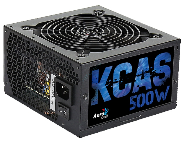 Блок питания AeroCool Kcas 500W ATX фото 1 — HTPC-Home.ru