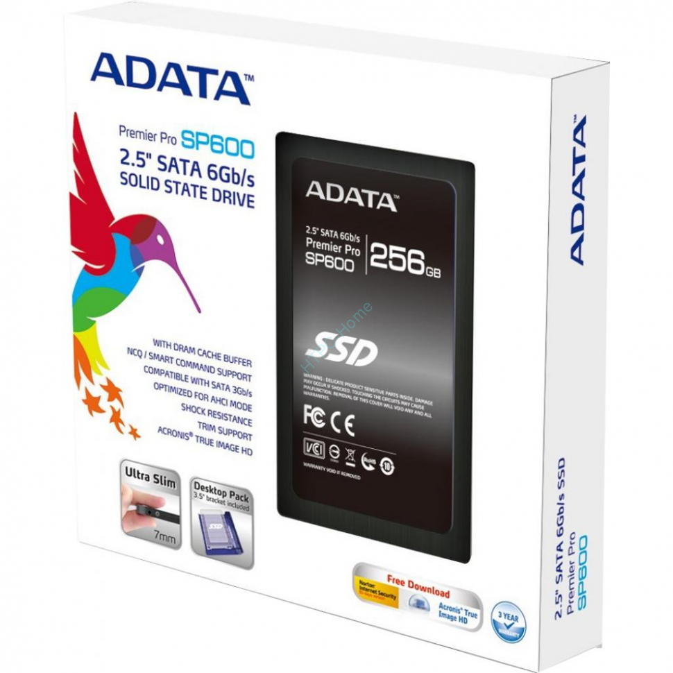 Твердотельный накопитель 256Gb ADATA SP600 ASP600S3-256GM-C 2.5" фото 1 — HTPC-Home.ru