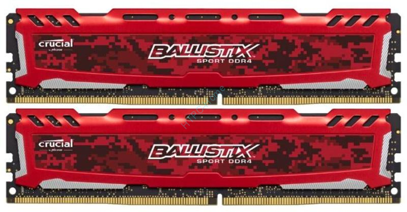 Ballistix Sport < BLS2K8G4D240FSEK > DDR4 DIMM 16Gb KIT 2*8Gb < PC4-19200 > фото 1 — HTPC-Home.ru