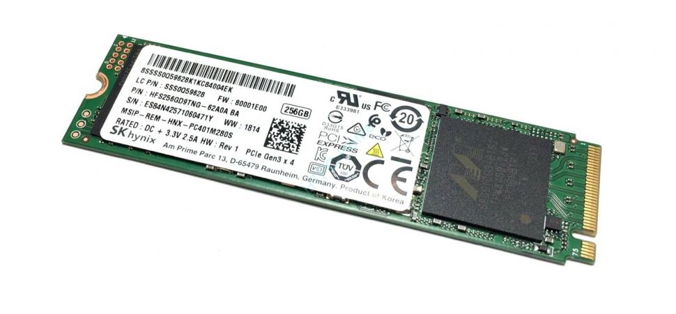 Твердотельный накопитель 256Gb Hynix HFS256GD9TNG-62A0A M.2 PCI-E фото 1 — HTPC-Home.ru