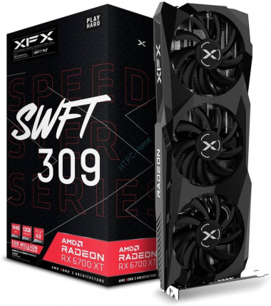 Видеокарта XFX Radeon RX 6700 XT RX-67XTYJFDV — HTPC-Home.ru