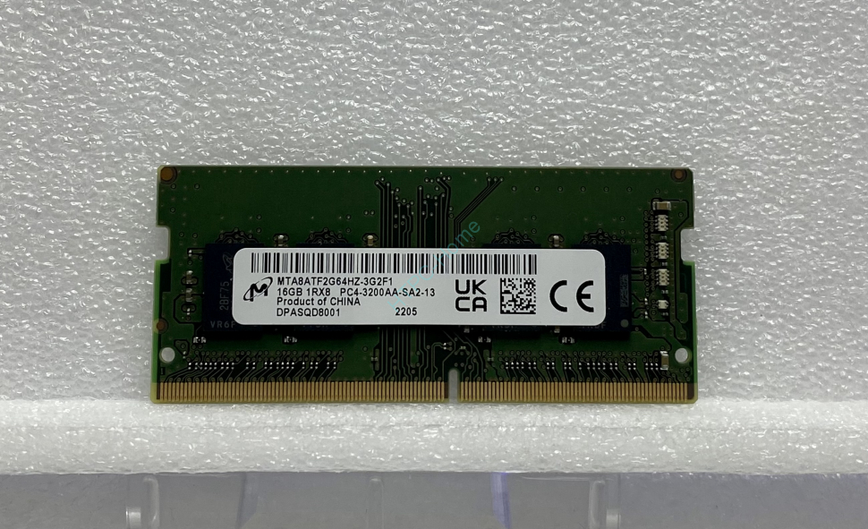 Оперативная память 16Gb Micron MTA8ATF2G64HZ-3G2F1 DDR4 3200 SODIMM  фото 1 — HTPC-Home.ru