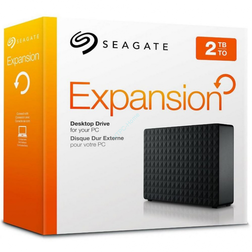 Жесткий диск 2Tb Seagate Expansion STEB2000200 Black 2Tb USB3.0  фото 1 — HTPC-Home.ru