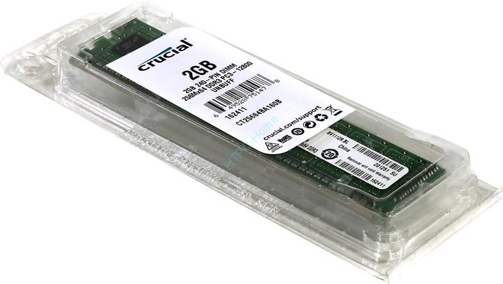 Оперативная память 2Gb Crucial CT25664BA160B DDR3 1600 DIMM  фото 1 — HTPC-Home.ru