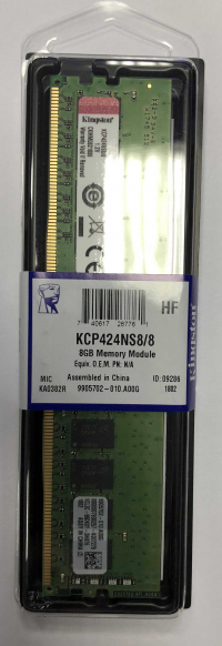 Оперативная память 8Gb Kingston KCP424NS8/8 DDR4 2400 DIMM