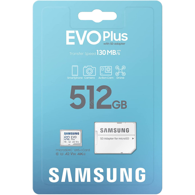 Карта памяти 512gb Samsung microSDXC Evo Plus MB-MC512KA фото 1 — HTPC-Home.ru