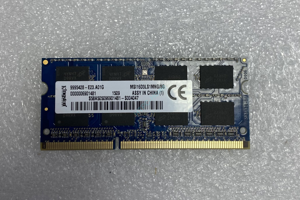 Оперативная память 8Gb Kingston MSI16D3LS1MNG/8G DDR3 1600 SODIMM фото 1 — HTPC-Home.ru