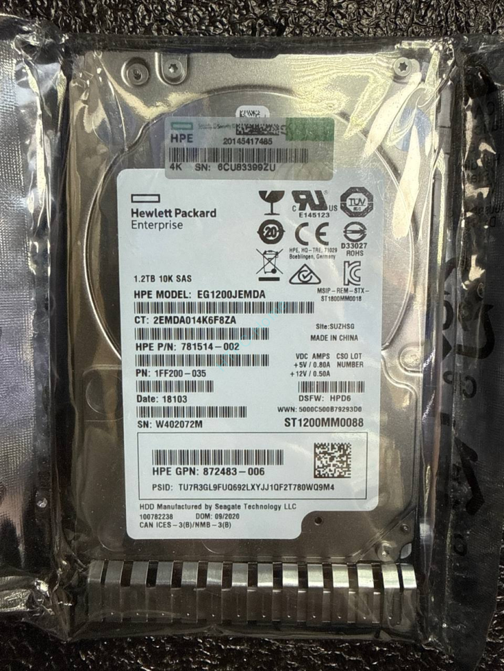 Жесткий диск Seagate ST1200MM0088 1200Gb SAS 2,5" HDD фото 1 &mdash; HTPC-Home.ru