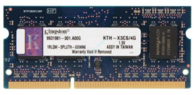 4Gb Kingston SODIMM PC3-12800 1600MHz( KTH-X3CS/4G )  &mdash; HTPC-Home.ru