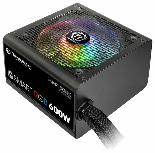 Блок питания Thermaltake Smart RGB 600W фото 1 — HTPC-Home.ru