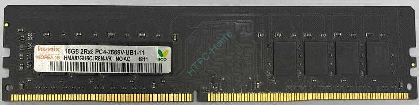 Оперативная память 16Gb Hynix HMA82GU6CJR8N-VK DDR4 2666 DIMM фото 1 — HTPC-Home.ru