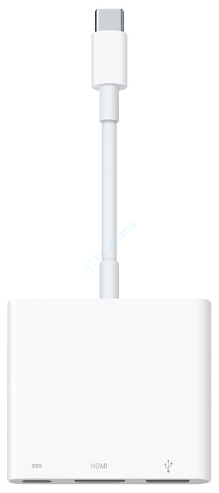 Адаптер Apple USB Type-C - USB/HDMI/USB Type-C (MUF82) — HTPC-Home.ru