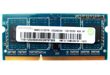 Оперативная память 4Gb RAMAXEL RMT3170ME68F9F-1600 DDR3 1600 SODIMM  — HTPC-Home.ru