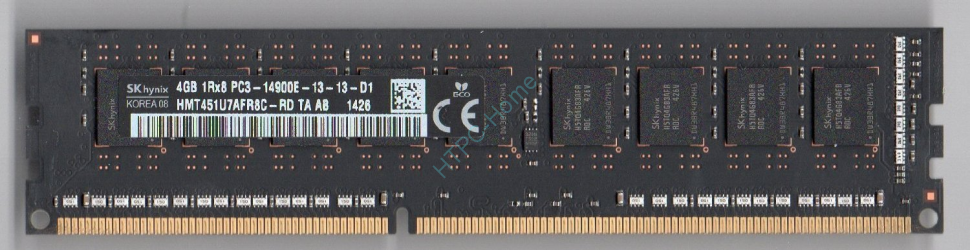 Оперативная память 4Gb Hynix HMT451U7AFR8C-RD DDR3 1866 DIMM ECC фото 1 — HTPC-Home.ru