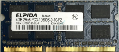 Оперативная память 4Gb Elpida EBJ41UF8BCS0 DDR3 1333 SODIMM 16chip — HTPC-Home.ru