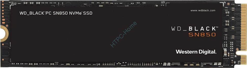 Твердотельный накопитель 500Gb WD Black SN850 WDS500G1X0E фото 1 — HTPC-Home.ru