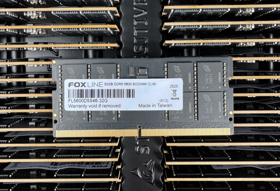 Оперативная память 32GB Foxline FL5600D5S46-32G DDR5 5600 SODIMM CL46 фото 1 — HTPC-Home.ru