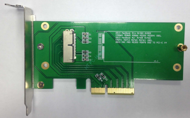 Переходник жесткого диска Sintech Electronic Apple 2013-2014 MacBook AIR / PRO Retina SSD to PCI-E x4 (ST-A2013SA) — HTPC-Home.ru